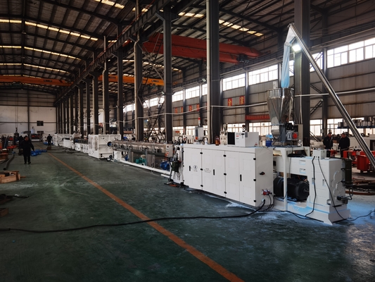 SHENZHEN HYPET Mesin pembuatan pipa PVC berkecepatan tinggi, PVC-O High Filler Pipe Extrusion Line