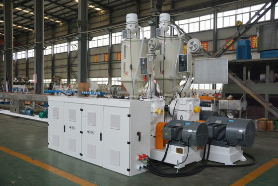Shenzhen HYPET 20-63 PPR Pipe Production Line, Tiga Lapisan HDPE PE 20-1200mm Pipe Making Machine