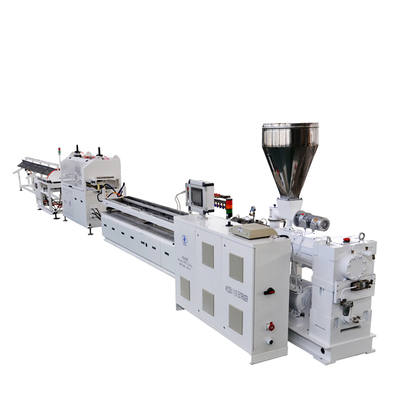 Beli 380KG/H Auto Loader PVC Extruder Line Mesin Pengekstrusi Profil PVC HY240 online manufacture