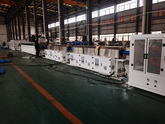 Beli 250-630mm / 315-800mm PVC-O Pipe Production Line 380V/3P/50Hz O-PVC Pipe Extrusion Line online manufacture
