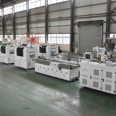Beli Mesin Ekstrusi Kabel Duct PVC Populer HYPET Shenzhen Dengan Mesin Pukulan Dan Mesin Slotting online manufacture