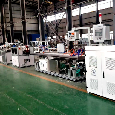 Beli HYPET PVC Corner Bead Trim Angle Profile Extrusion Machine Produsen Mesin Pembuatan Produk Plastik online manufacture
