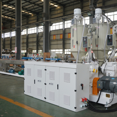 Beli Shenzhen HYPET 20-63 PPR Pipe Production Line, Tiga Lapisan HDPE PE 20-1200mm Pipe Making Machine online manufacture