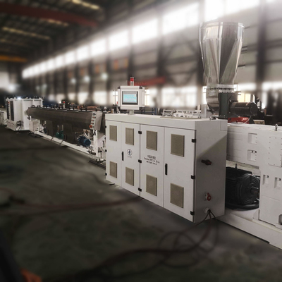 Beli Shenzhen HYPET 90-110/110-160mm PVC 3 layers Pipe Production Line online manufacture