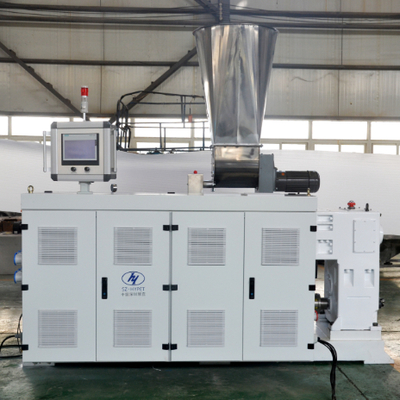 Beli Shenzhen HYPET Higher Output Higher Filler Longer Lifttime Vertical Gear Box Type PVC Extruders Machine online manufacture