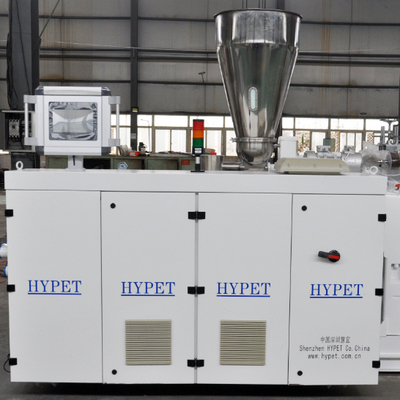 Beli Shenzhen HYPET Twinc Conic Scrwe Extruder Machine Parallel Twin Screw Extruder Machine Double Screw Extruder Machine online manufacture