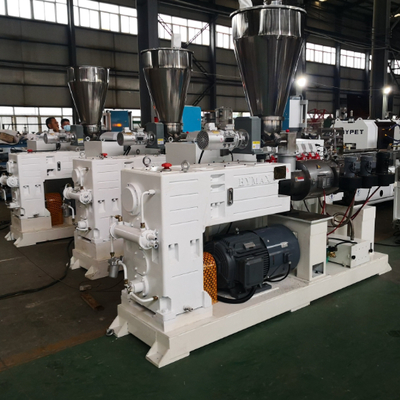 Beli Shenzhen HYPET Plastic Extruder Machine Parallel Twin Screw Plastic Extruder Machine Plastic Extruders Machine online manufacture