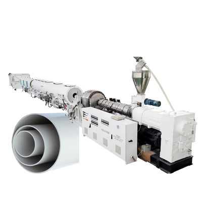 Beli HYPET High Output PVC Big Size Pipe Production Line315/400/500/630mm Pipe Making Machine Oleh ZS92/188 Conic Twin Extruder online manufacture
