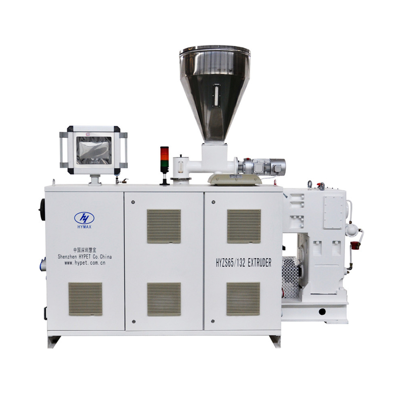 Grace Machinery 65/132 Conical Double Twin Screw Extruder Untuk Profil / Pipe PVC