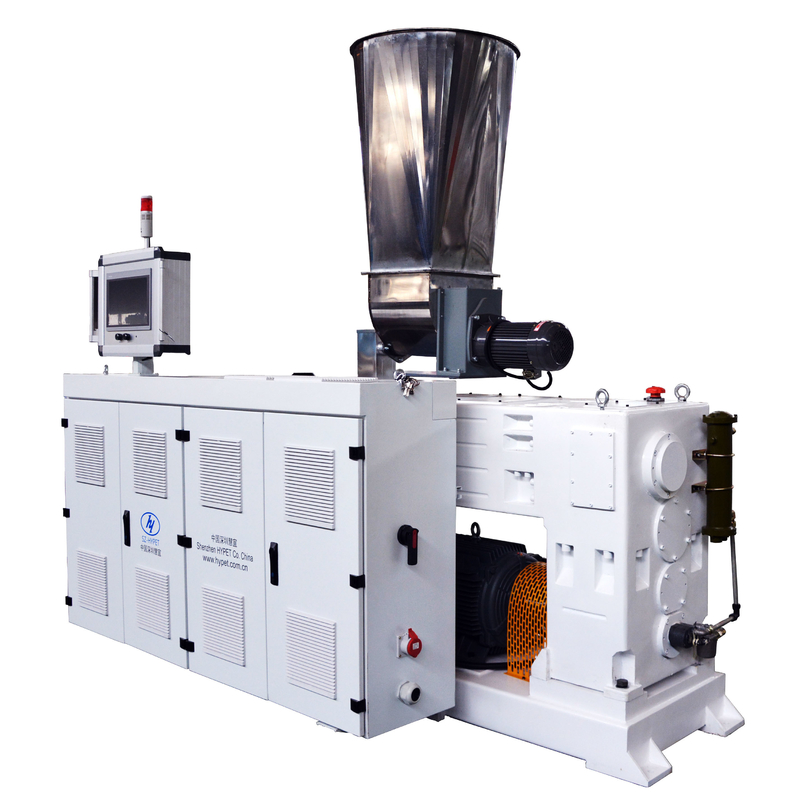 450-600mm PVC atap dinding langit-langit panel dekorasi membuat mesin Twin Screw Extruder HYZS80/156 55kw