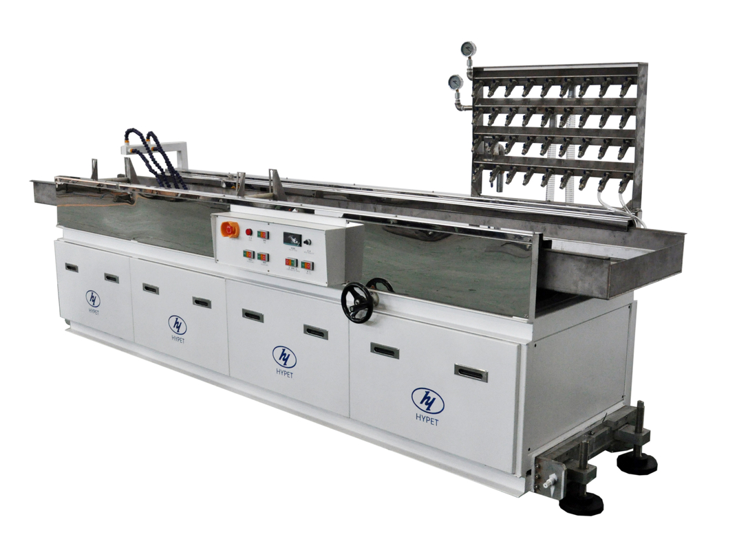 Garis produksi pipa kabel PVC dengan kotak gigi vertikal PVC Profil Twin Screw Extruder