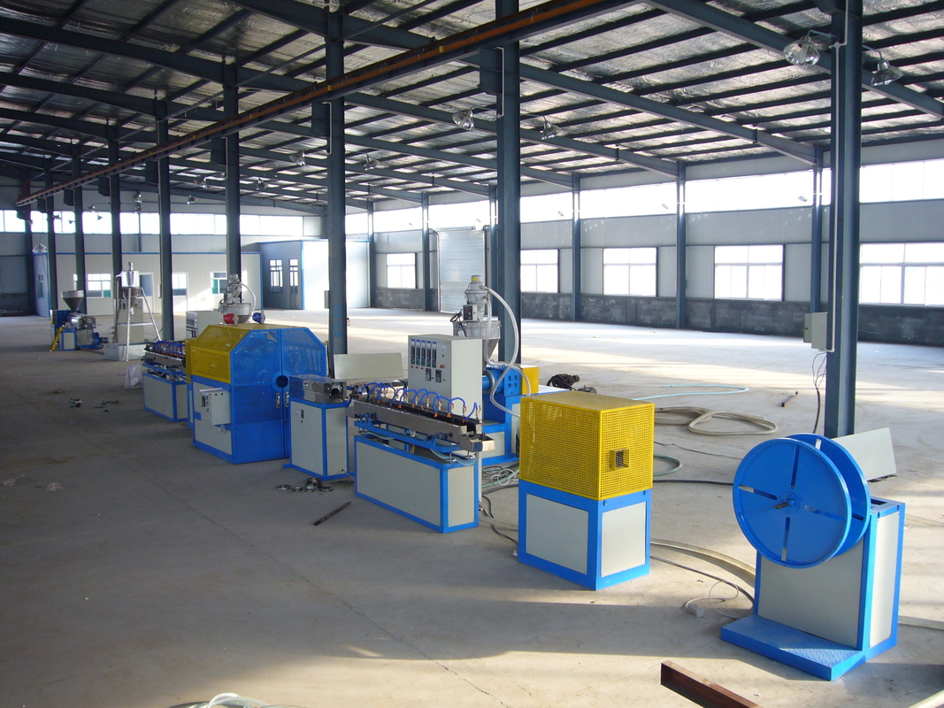 Soft Transparent Garden Tube Hose PVC Pipe Extrusion Machine SJ75/28 Jalur Produksi