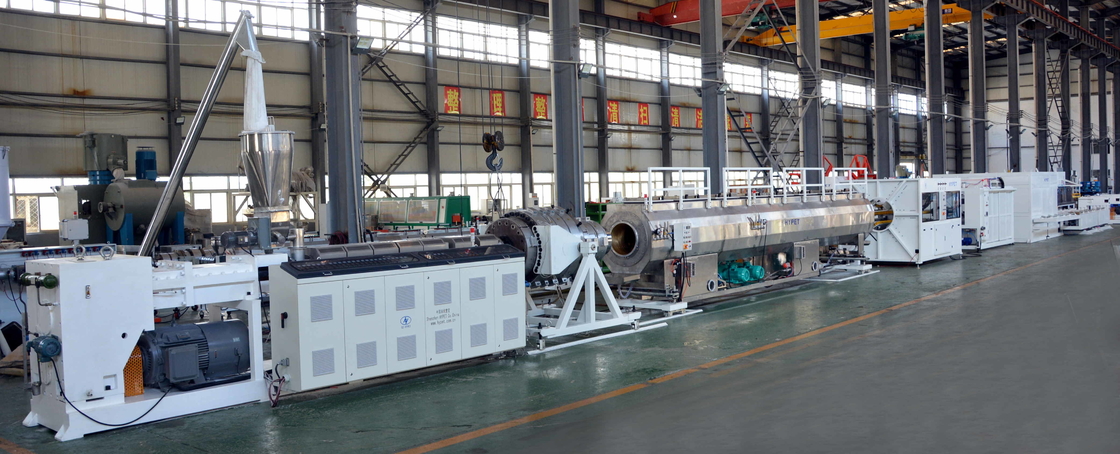 HYPET High Output PVC Big Size Pipe Production Line315/400/500/630mm Pipe Making Machine Oleh ZS92/188 Conic Twin Extruder