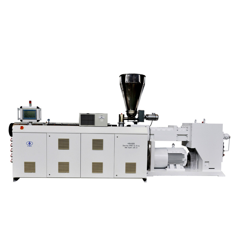 Delta HYPS125/28 Paralel Twin Screw Extruder Untuk pipa pembuangan limbah pipa PVC
