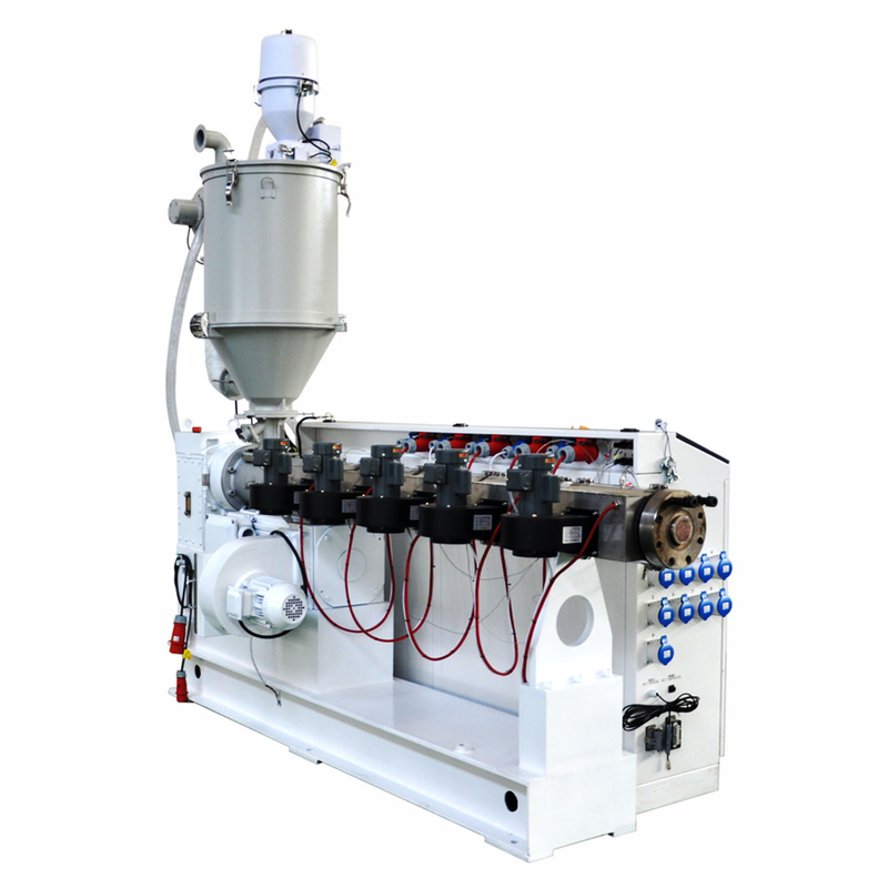 45kw PLC Control HYSJ60/38 Single Screw Extruder untuk HDPE PPR Pressure Water Pipe