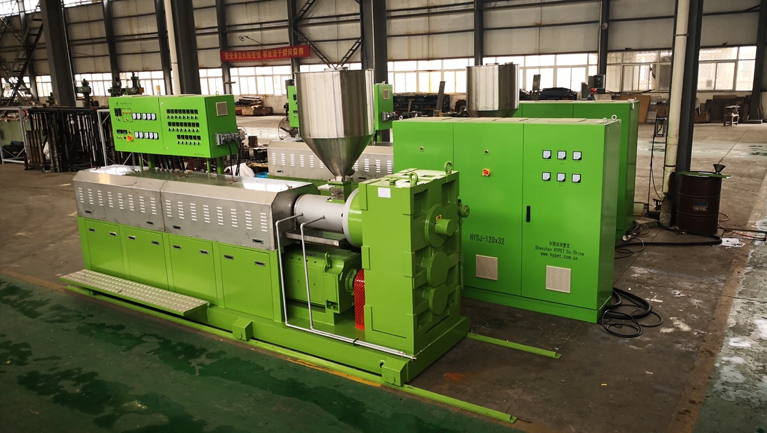 Model Baru SJ120/30 90kw ekstrusi Tpu Warna Masterbatch pelet profil sealer lembut PVC selaer strip Sekrup tunggal