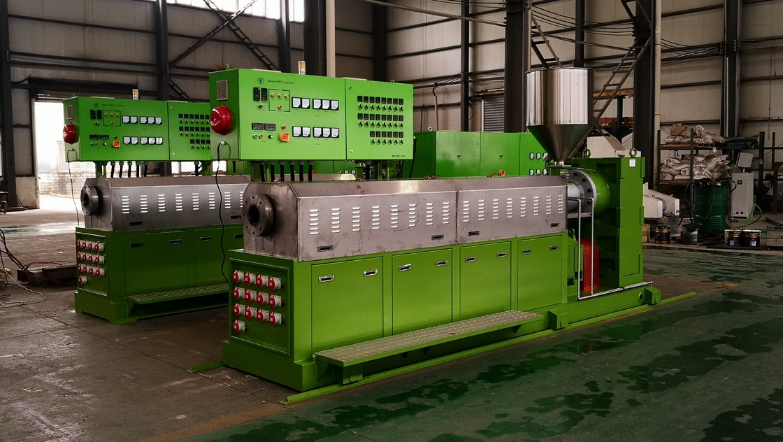 Model Baru SJ120/30 90kw ekstrusi Tpu Warna Masterbatch pelet profil sealer lembut PVC selaer strip Sekrup tunggal