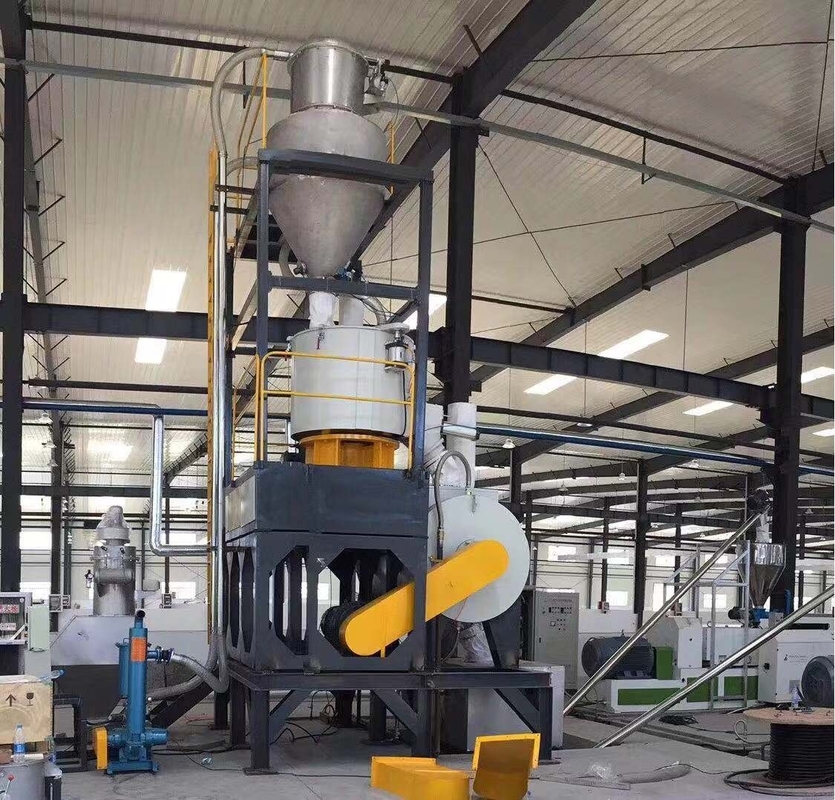 PLC kontrol otomatis kecepatan ganda ukuran besar mixer mesin inverter ukuran besar mixer terkenal 1000/3500L untuk plastik gra