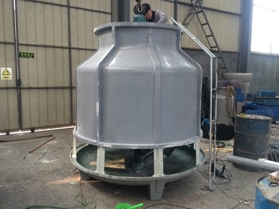 Kapasitas pendinginan tinggi Menara pendinginan volume besar 150t HYCT150 Aplikasi untuk pendinginan air