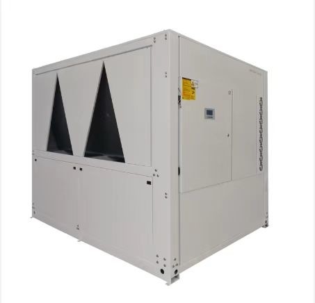 Ukuran Besar Banyak Digunakan China Air Chiller Model HYAC-40AF Dalam Tipe Pendingin Kipas