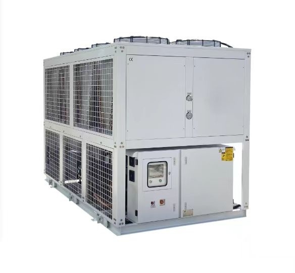 Mudah Untuk Mengoperasikan Mesin Bantuan Air Dingin Chiller HYSC-100A Dengan Jenis Sekrup