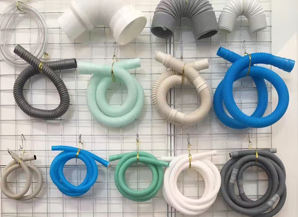 16-50mm PE/PVC satu dinding pipa bergelombang kabel listrik produksi selang bergelombang dengan ekstruder SJ65/28