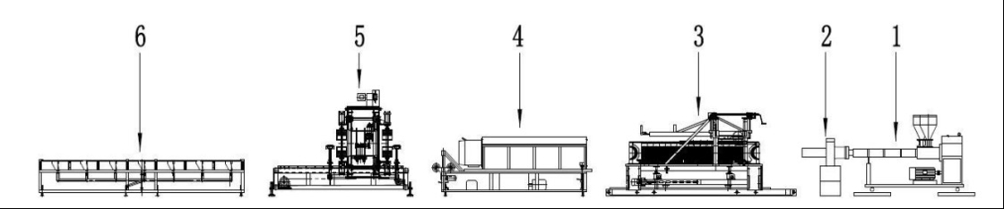 HYPET Double Wall Corrugated Pipe Extrusion Line 200-600mm yang dapat disesuaikan dengan layanan instalasi insinyur