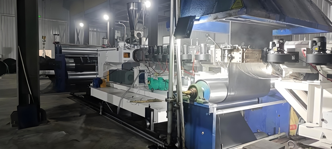 800-1400mm PVC/PVG Tambang Batubara Conveyor Belt Produksi Line Energy Saving Tambang Conveyor Belt Mesin Membuat