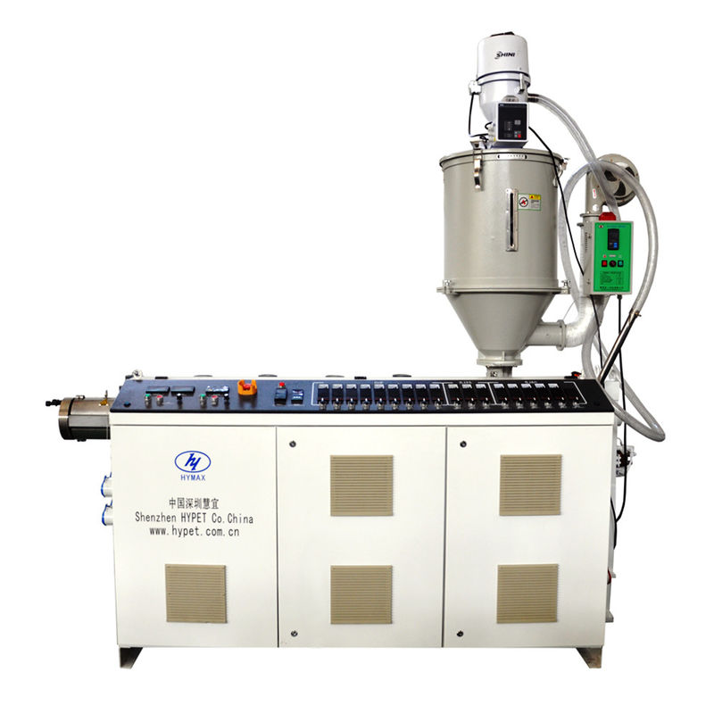 Mudah Operasi16-32mm PE PVC Single Wall Corrugated Pipe Machine Dengan Single Screw Extruder SJ65/28