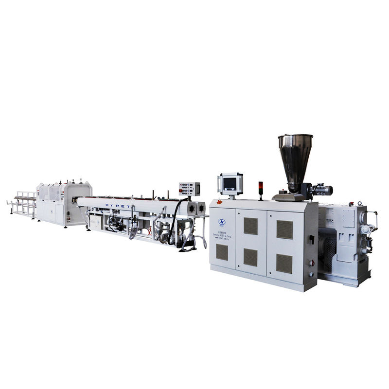 Mesin Pipa Pvc Double Strands 20-63 Dengan Conic Twin Screw Extruder ZS55/120 output 220kg/H