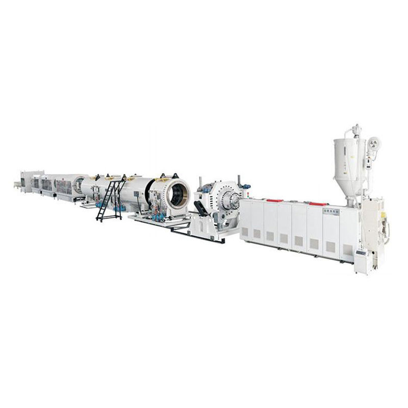 Mesin Ekstrusi Pipa Tiga Lapisan ABC Tipe 315-630mm untuk Pipa Gas HDPE PE / Pipa Pasokan Air
