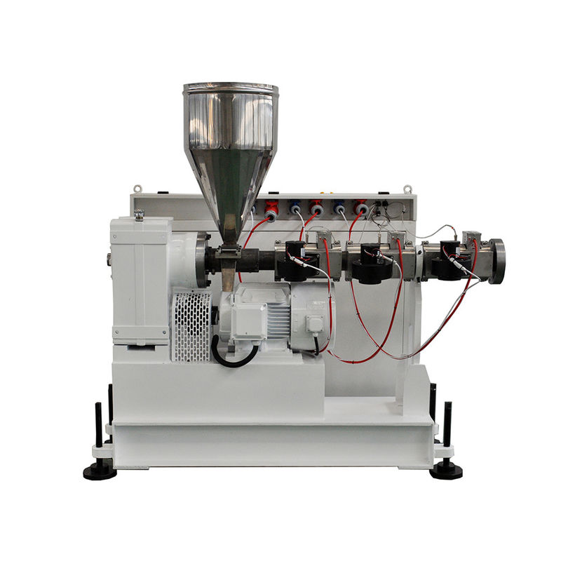 HYSJ60/33 Single Screw Plastic Extruder dengan Motor 37kw dan 4 Barrel Heating Zone
