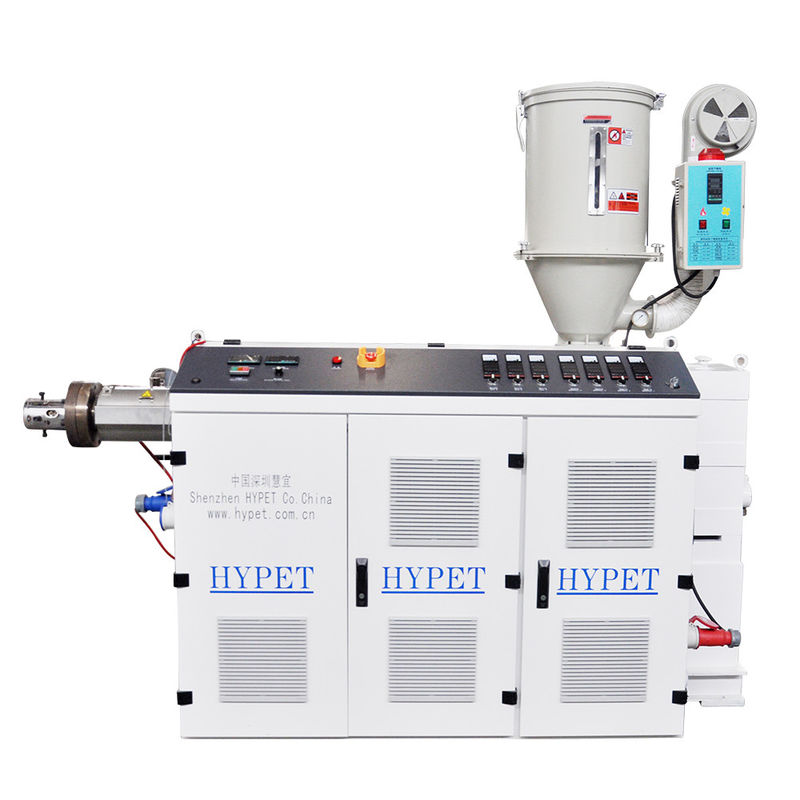 HYSJ60/33 Single Screw Plastic Extruder dengan Motor 37kw dan 4 Barrel Heating Zone
