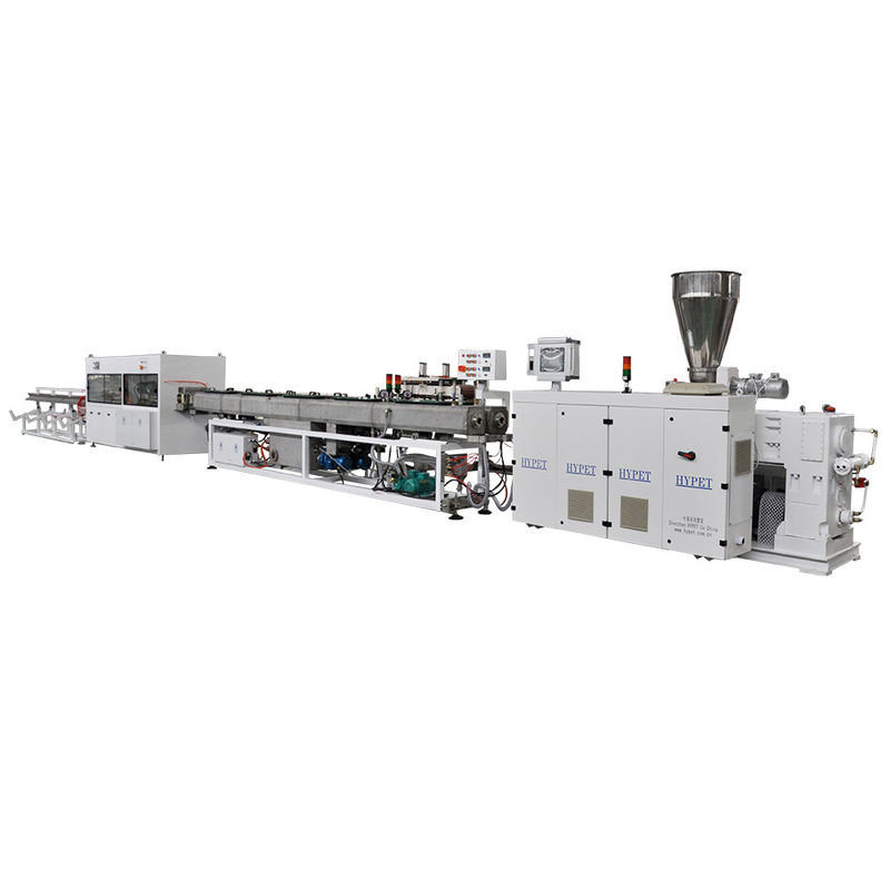 Mesin Ekstrusi Tabung / Mesin Pembuat Pipa PVC Listrik Dengan Twin Screw Extruder Pipa Ganda 20 - 50mm