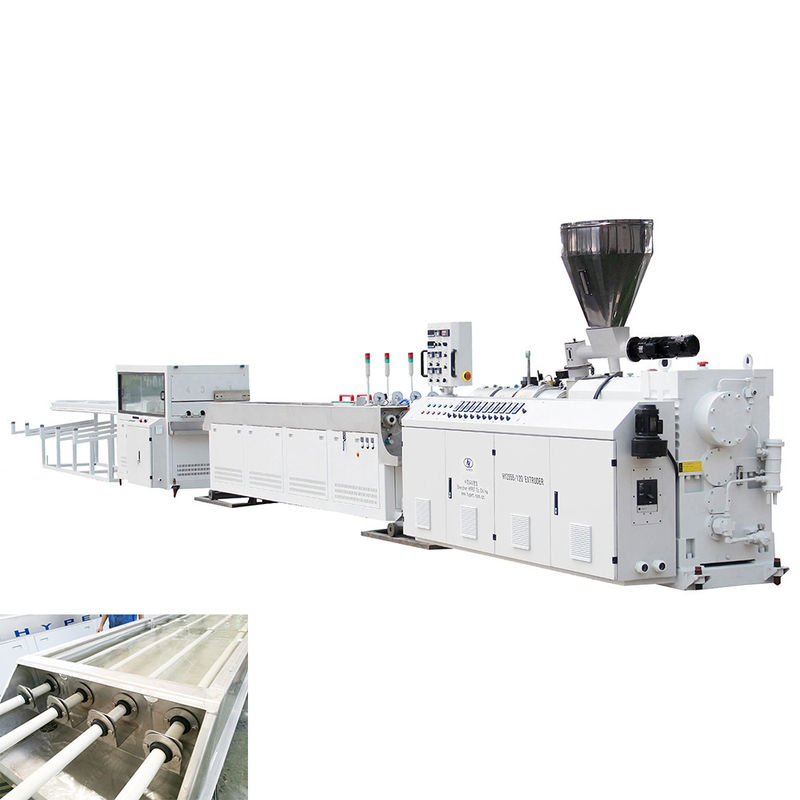 16 - 32mm PVC Four Pipes Extrusion Line Untuk Produksi Pipa Saluran Listrik