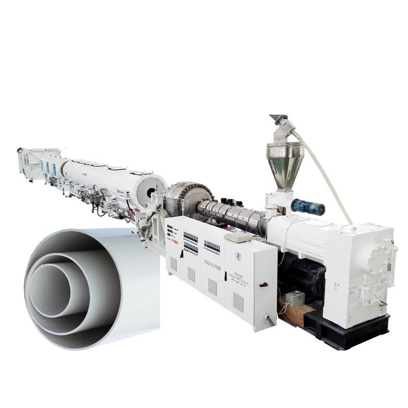 HYPET High Output PVC Big Size Pipe Production Line315/400/500/630mm Pipe Making Machine Oleh ZS92/188 Conic Twin Extruder